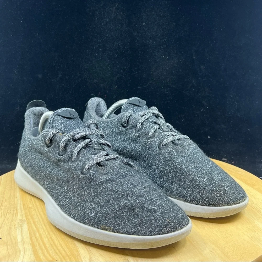 All Birds Wool Runners Mens Size 10 Gray Athletic Running Shoes Sneakers - Picture 4 of 9